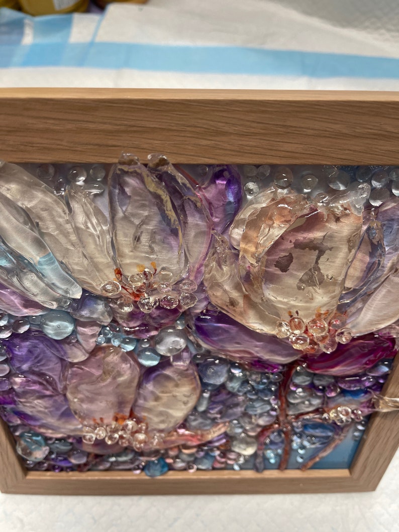 Artwork Created With Funkadelics Modelling Glass Resin Etsy