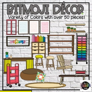 Bitmoji Classroom Decor | Digital Classroom