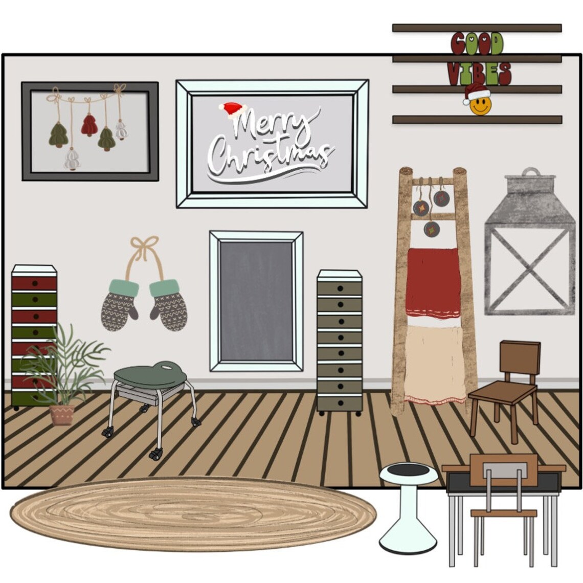 Bitmoji Decor Bitmoji Holiday Digital Classroom Holiday Holiday Clipart