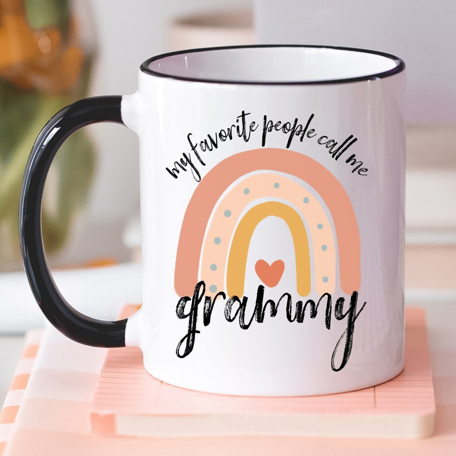 Personalized Grammy Gift My Favorite People Call me Grammy Etsy