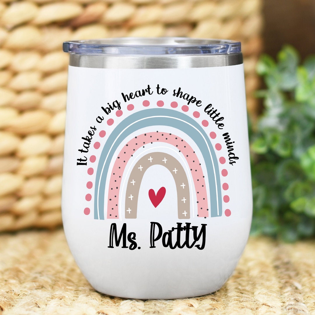 1st Grade Teacher Gift, Personalized Teacher Cup, Teacher Appreciation