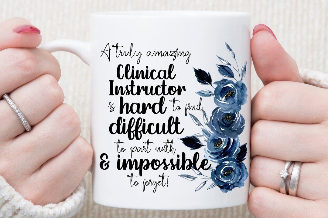 Instructor Gift Personalized Clinical Instructor Gift for Women, Appreciation Gift ...