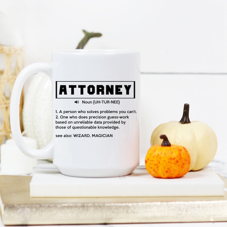 Funny Attorney Lawyer Gift Mug For Women and Men Retirement Etsy