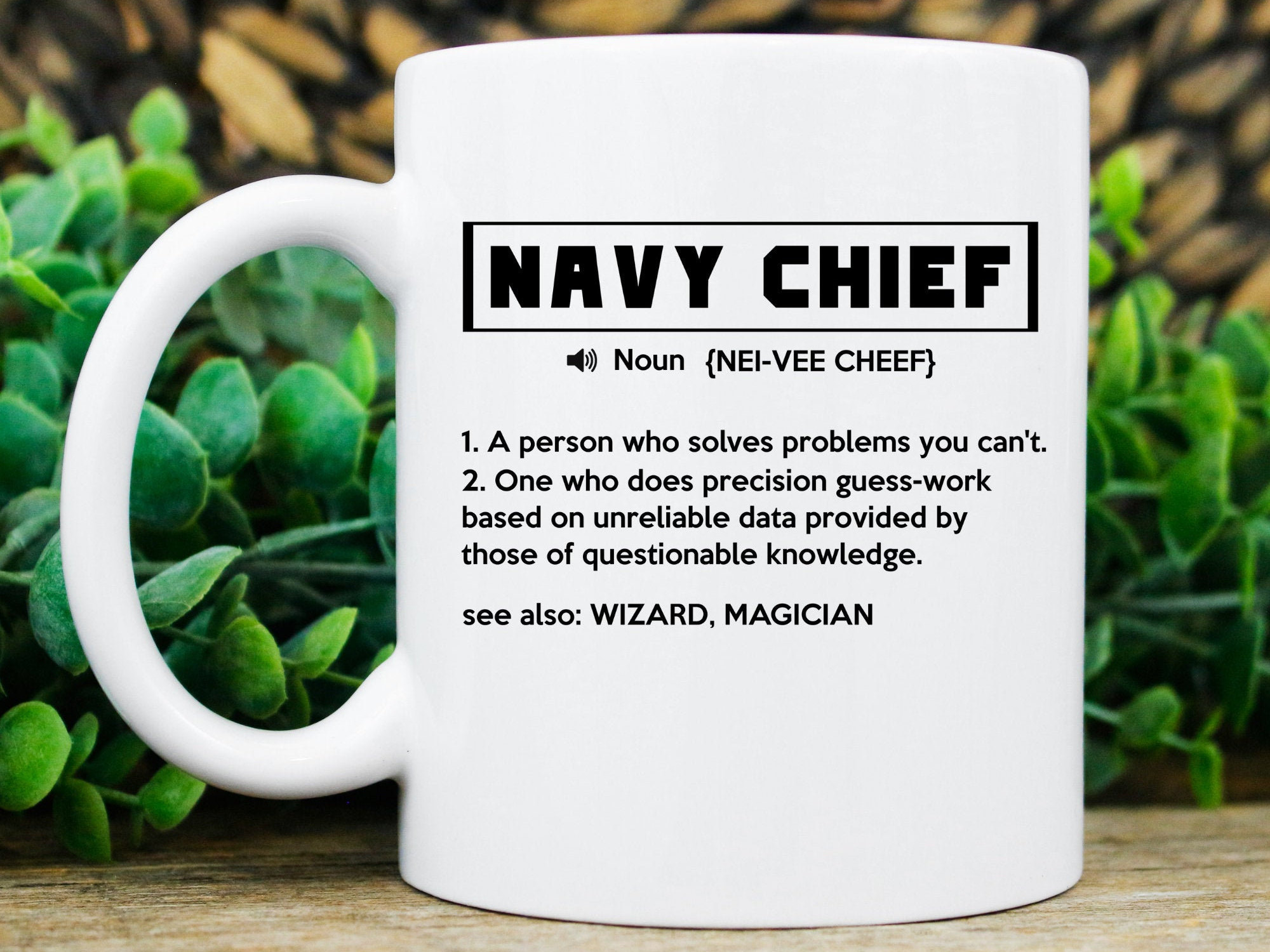 Funny Navy Chief Gift for Women and Men US Navy Chief Mug Etsy
