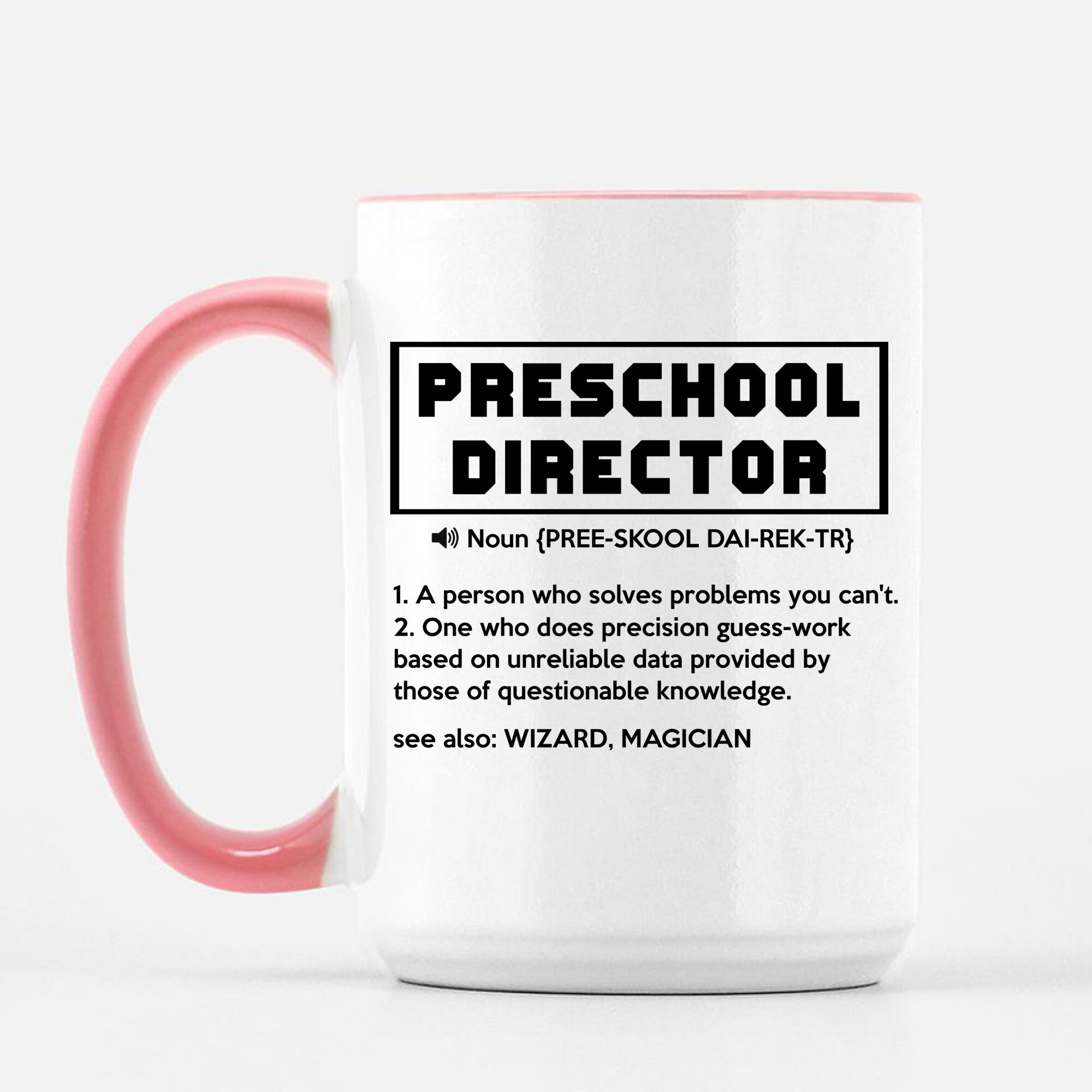 Preschool Director Gift Daycare Teacher Mug For Birthday Etsy