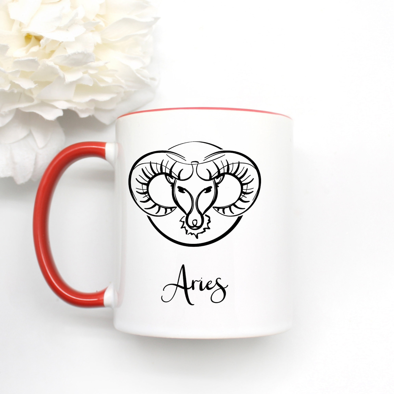 Personalized Aries Mug Aries Gifts Aries Constellation Etsy