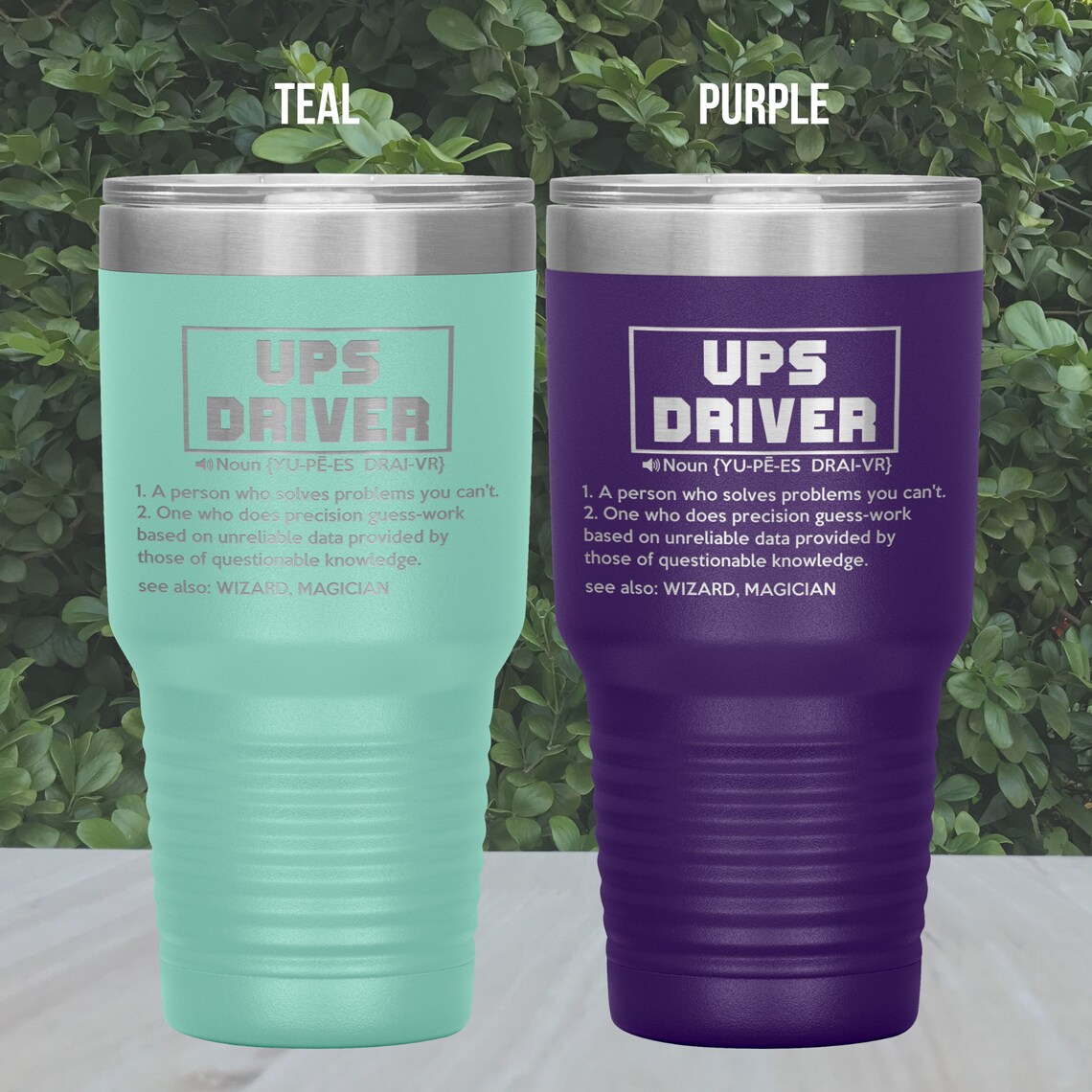 UPS Driver Tumbler Gift Retirement Appreciation Birthday Etsy