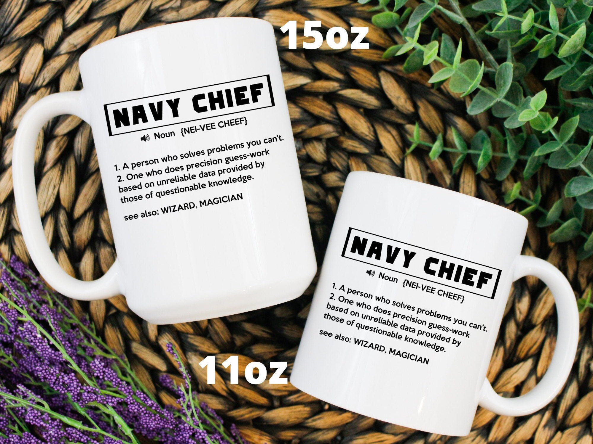 Funny Navy Chief Gift for Women and Men US Navy Chief Mug Etsy