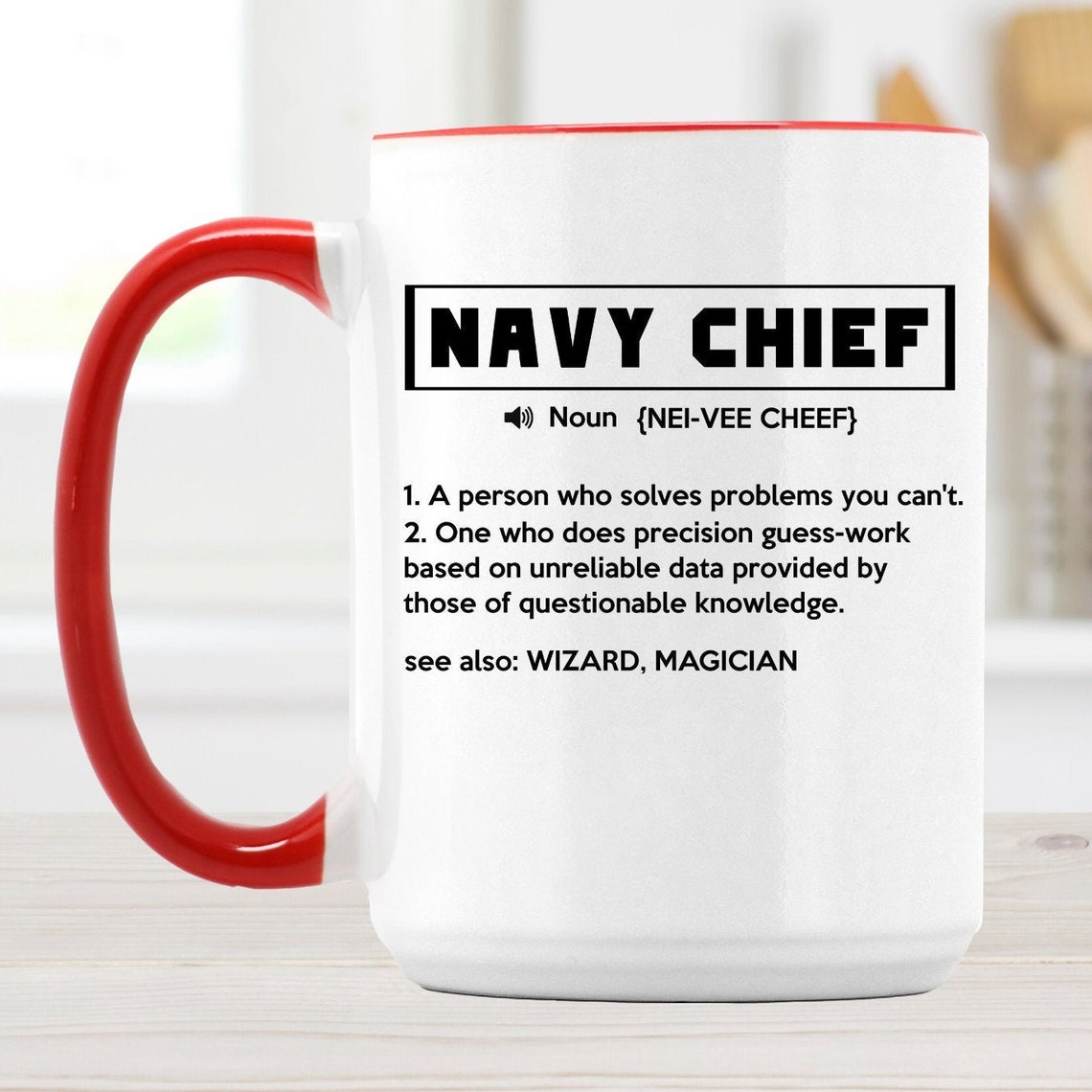 Funny Navy Chief Gift for Women and Men US Navy Chief Mug Etsy