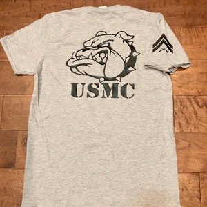 Marines/USMC/ Devil Dogs/ Military/ Tee shirt/ Veteran