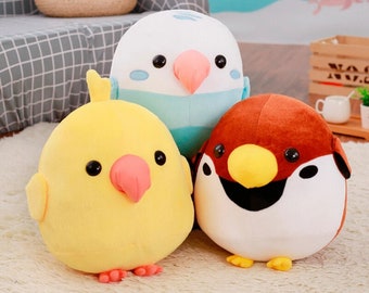 orange bird stuffed animal