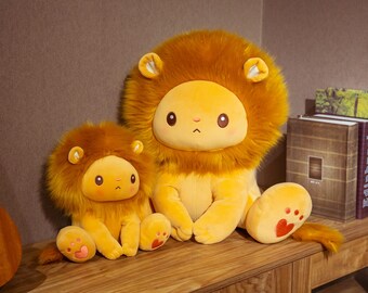 cute lion stuffed animal