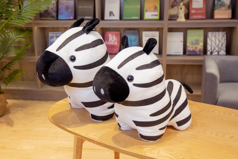 Zebra Stuffed Animal Cute Zebra Plush Large Zebra Plushie