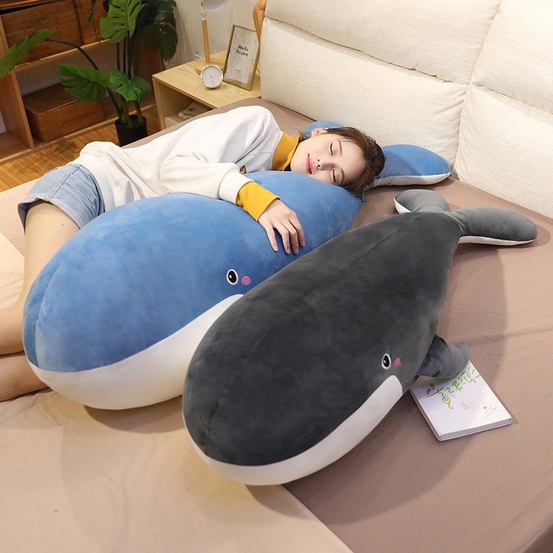 Giant Whale Stuffed Animal Whale Plush Cute Plushie | Etsy