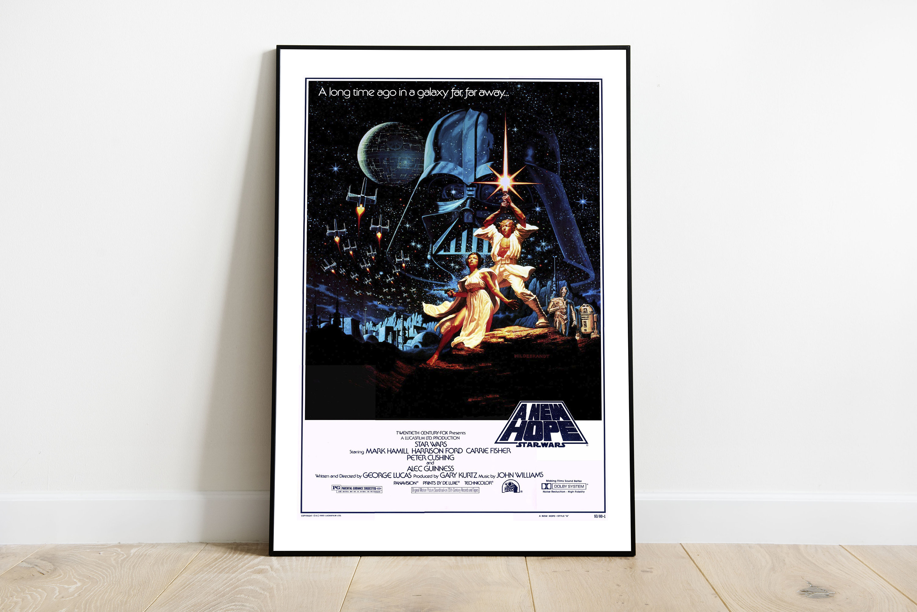 STAR WARS Original Album Music Soundtrack Poster - Original Vintage Movie  Posters