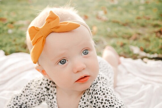 Etsy baby hotsell bow headbands