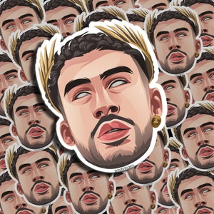 San Benito - Bad Bunny Sticker Water Resistant / Weather Proof/ Scratch Proof!