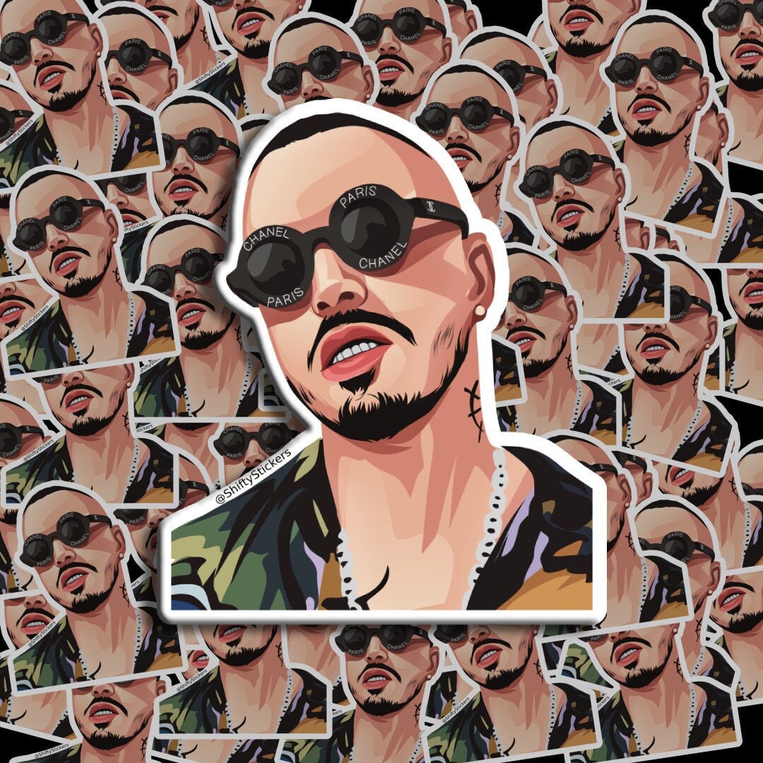 Bad Bunny Reggaeton Sticker by J Balvin for iOS & Android