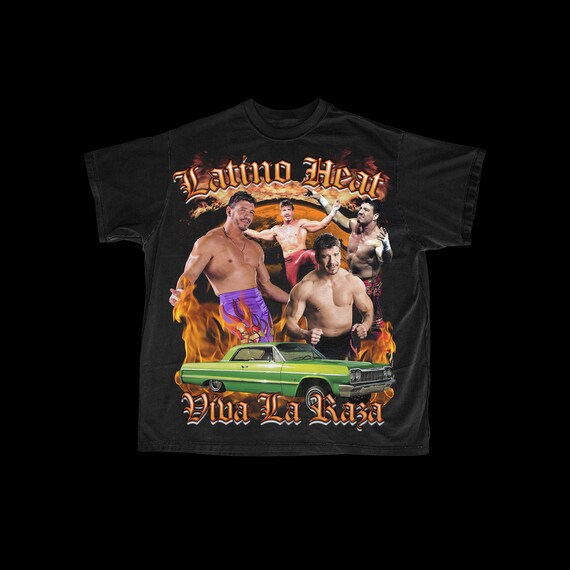 eddie guerrero t shirt latino heat