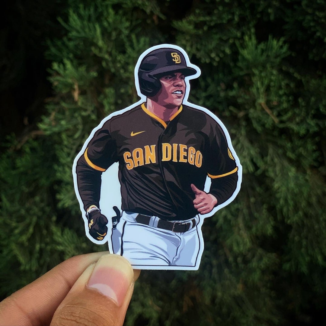 Padres Baseball Jersey Sticker Water Resistant/scratch Proof