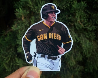 Padres Juan Soto Sticker - Water Resistant/Scratch Proof - San Diego Padres - Baseball Sticker