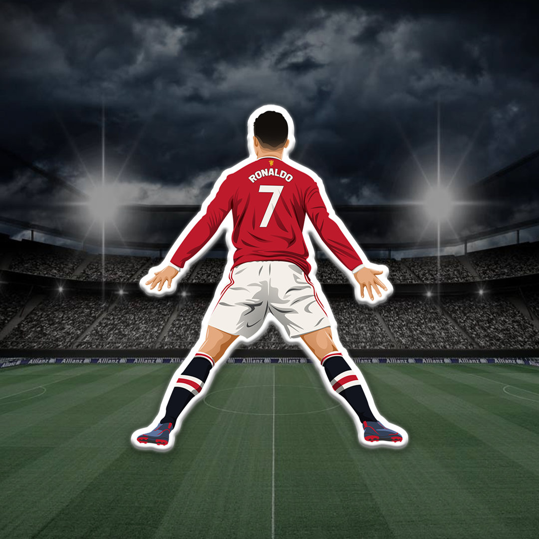 Cr7 Si Sticker - CR7 Si Goal - Discover & Share GIFs