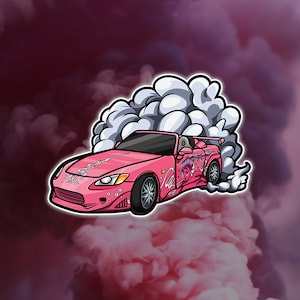 2 Fast 2 Furious Suki Car Sticker - Water Resistant/Scratch Proof