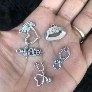 Nurse Charm | Charm Supply | Craft Supply | Nurse Life | Medical Charm Supply | Doctor Charms | LPN Charms | Rn Charms |