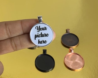 Customized photo charm | personalized charm | memory charm | memorial charm | picture in charm | photo pendant | bracelet charm