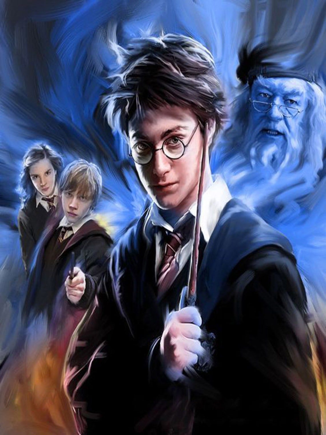 Harry Potter 5D Diamond Painting Kit Full Square/Round Diamond | Etsy