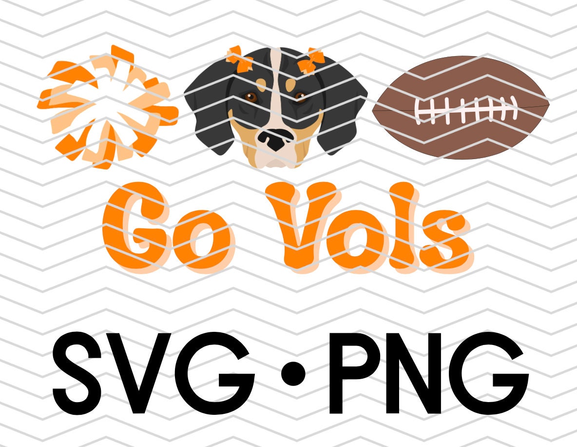 Go Vols PNG SVG Tennessee Volunteers TN Vols Sublimation Png Svg - Etsy