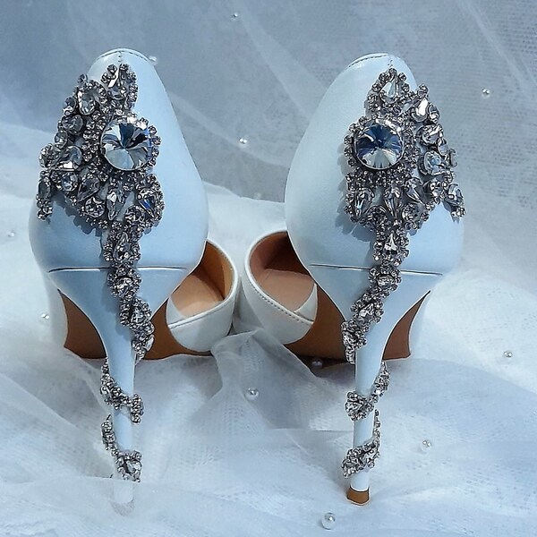 Lace Wedding Heels - Etsy