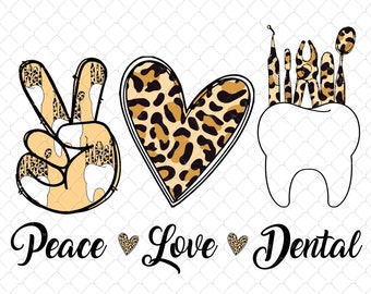 Free Free 212 Peace Love Dental Svg SVG PNG EPS DXF File