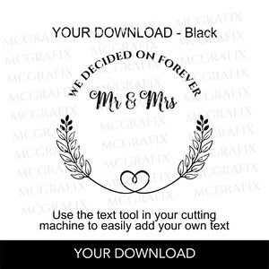 Sign SVG Wedding Reception Sign