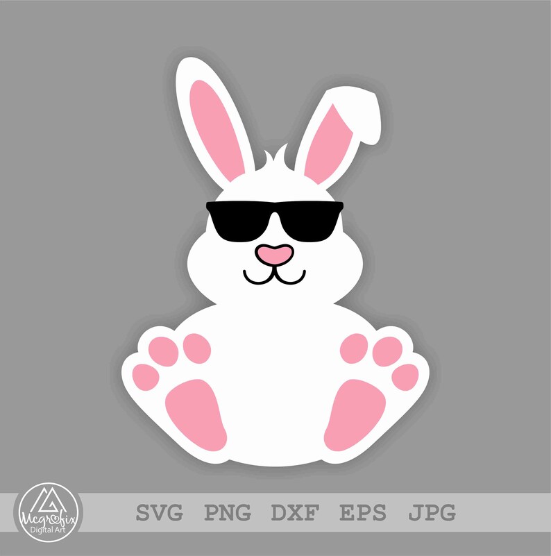 Download Art Collectibles Clip Art Eps Png Easter Bunny Svg Cool Bunny Svg Instant Download Printable Jpg Includes Svg Dxf Easter Svg Cute Bunny Svg