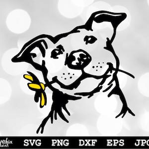 Pitbull SVG | Pitbull Dad SVG | Pitbull Mom SVG | Dog Face Svg | Dog Mom Svg | Dog Dad Svg | Instant download | svg, png, eps, dxf, jpg