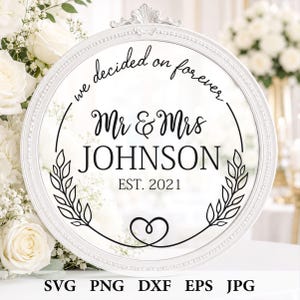 Wedding Quote SVG, Wedding Saying SVG, Forever SVG, Love Quote Svg, Wedding Quote Sign, Custom Wedding Quote, Cricut Svg (Digital Download)