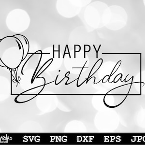 Happy Birthday SVG  Birthday SVG  Birthday Girl SVG  Birthday Queen Svg  Birthday Svg  Instant download  svg png eps dxf jpg