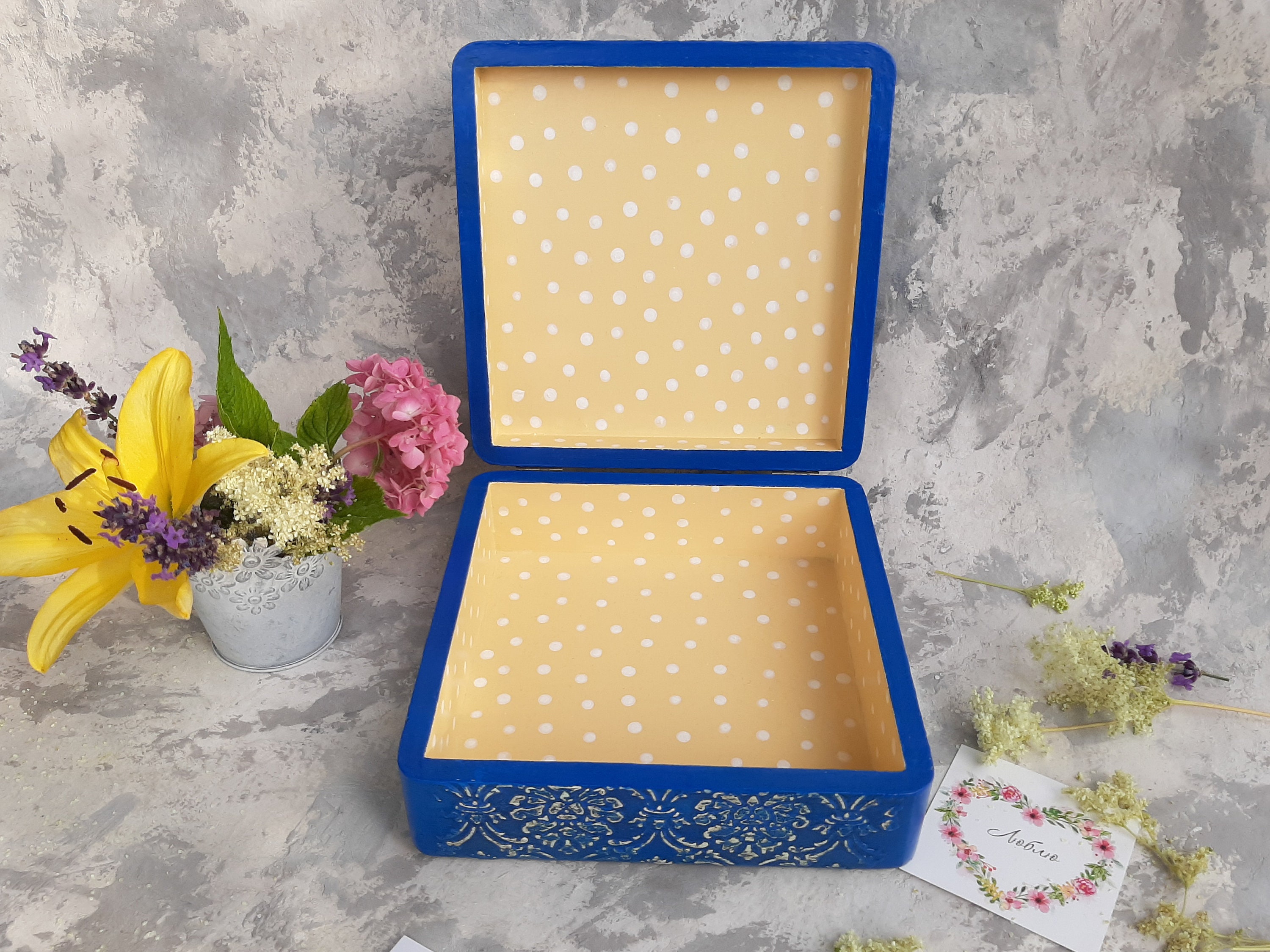 Regalo de recuerdo de madera caja misteriosa para las mujeres. | Etsy