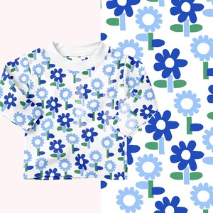 Floral fabric pattern, spring, seamless pattern, endless pattern, surface pattern, digital pattern, floral pattern, pattern design