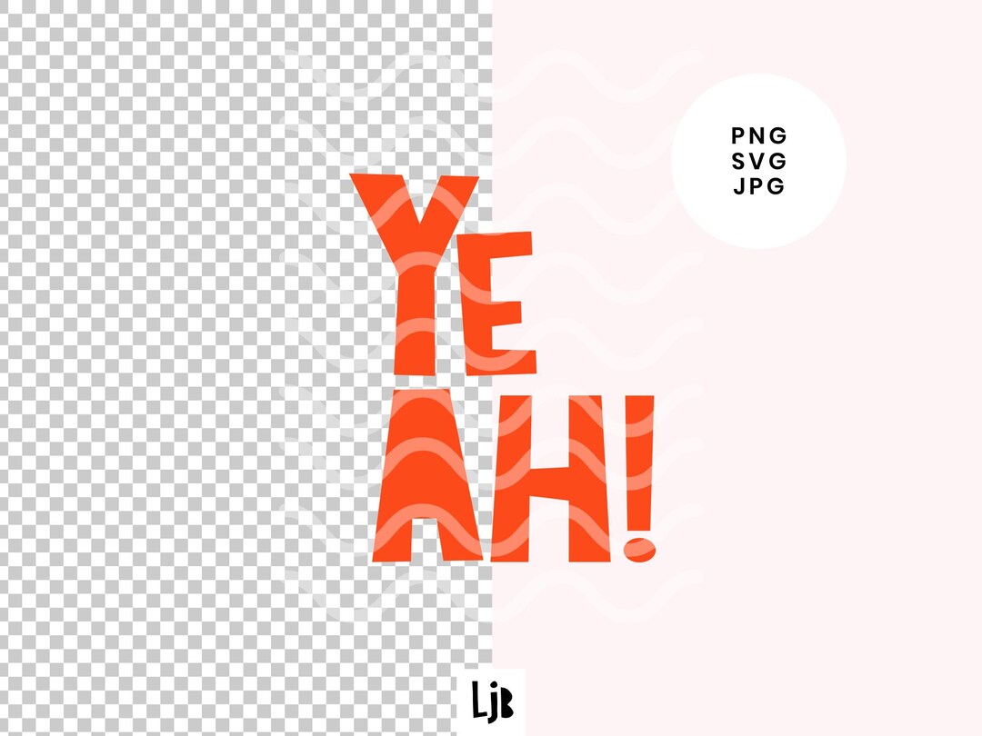 Yeah Fun Not YEAH Illustration • Digital Design • Png Svg Jpg • Kids Shirt Graphic ...