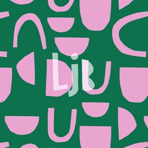 Powerful Arches, Shapes, Abstract, Seamless Pattern, Endless Pattern, Surface Pattern, Digital Pattern, Fabric Pattern, Digital Pattern Design