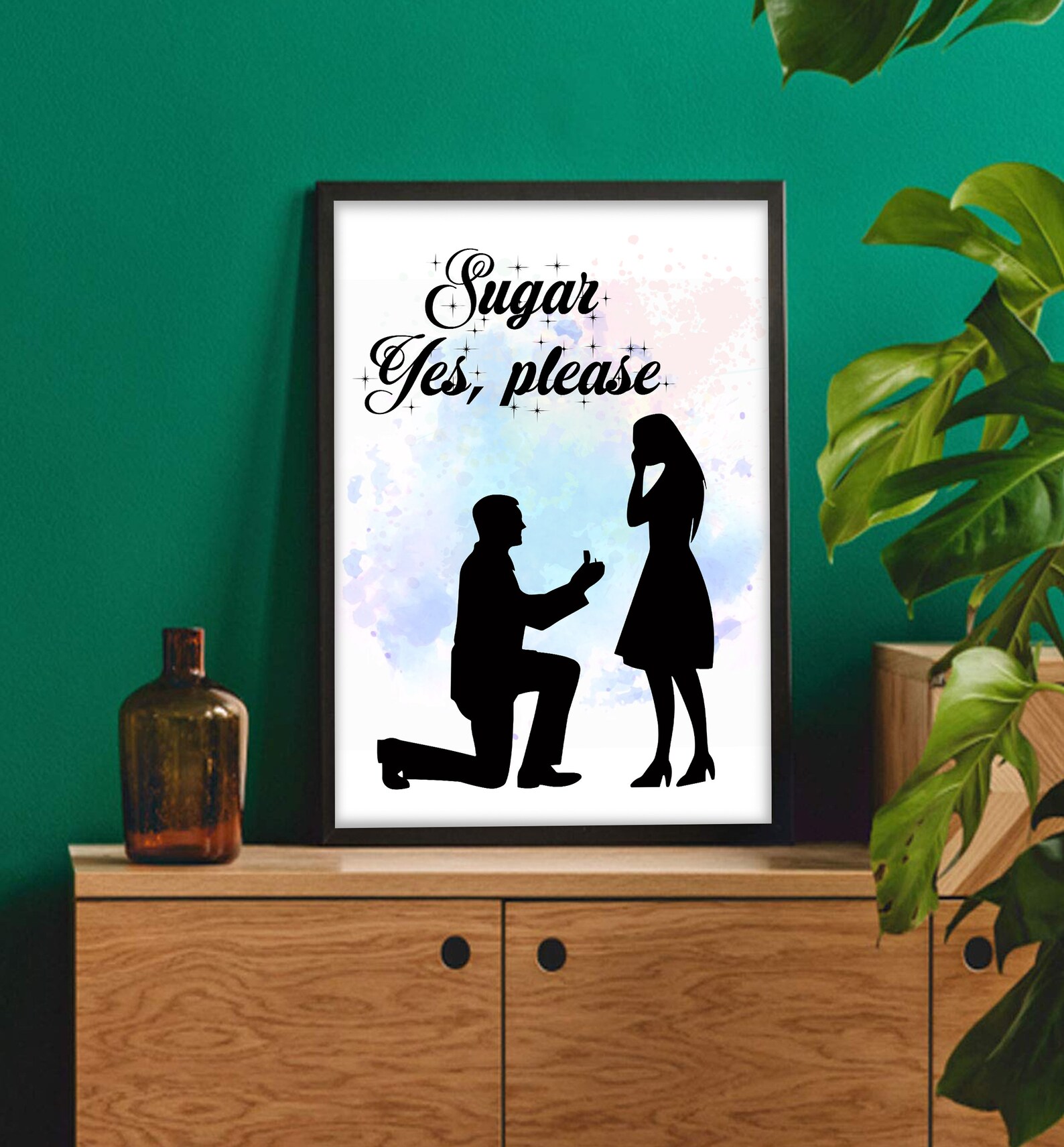 Sugar Yes Please Poster Maroon 5 Sugar Song Lyrics Poster Etsy