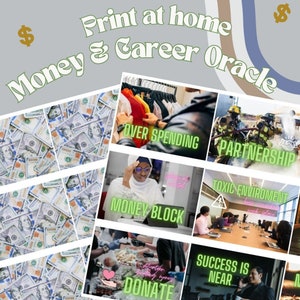 Imprimable : Oracle Money & Career Deck (55 cartes) / Fichier PDF