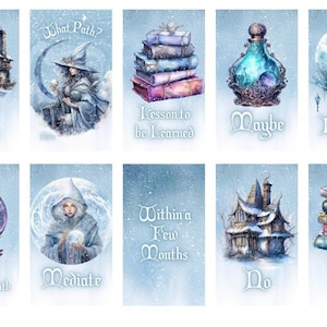Welcher Weg? Orakel Deck ( 30 Karten )*MADE TO ORDER* Ja, Nein, Vielleicht Deck
