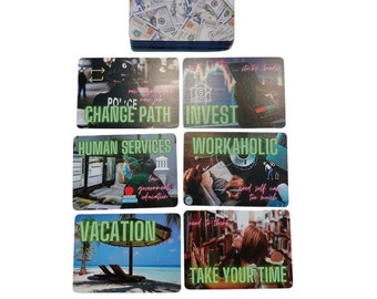 Money & Career Oracle Deck ( 55 cards ) *MADE TO ORDER*