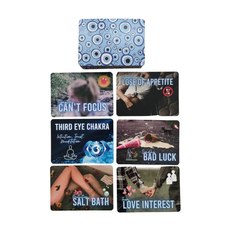 Evil Eye Oracle Deck ( 50 Cards ) *MADE TO ORDER* - Etsy