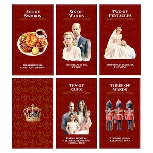 Brits Royal Tarot Deck (78 kaarten) * OP BESTELLING GEMAAKT*