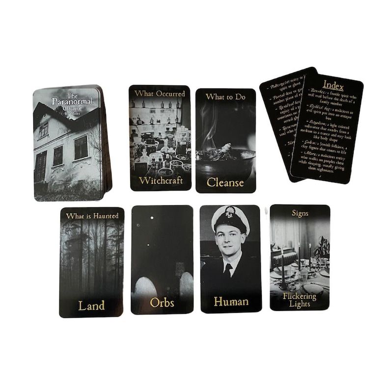 Ghost Oracle Cards The Paranormal Oracle ( 67 Cards )*MADE TO ORDER* - Etsy