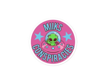 Miiks Conspiracies Sticker